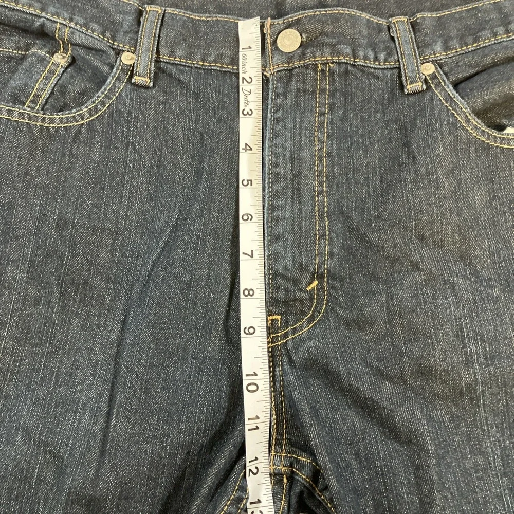 Levis 559 Jeans Mens 40x30 Blue Dark Wash‎ Relaxed Straight Denim